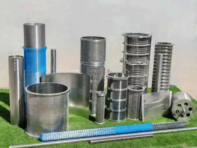 Wedge wire screen