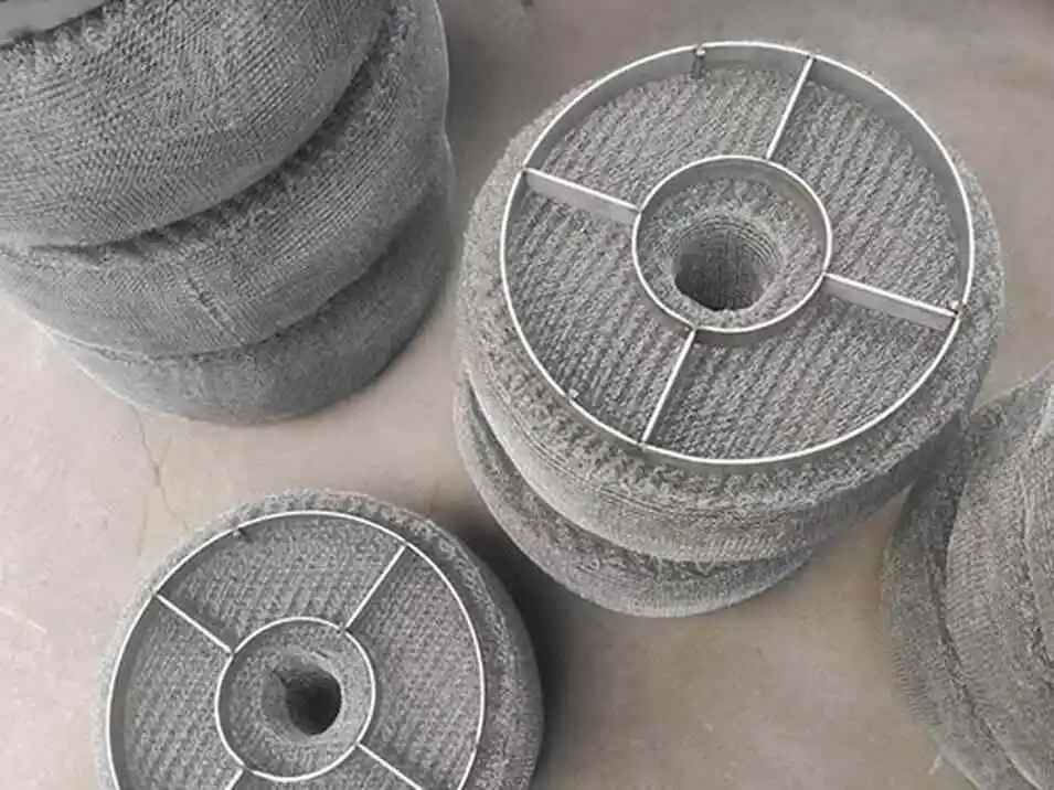 wire mesh demister pad