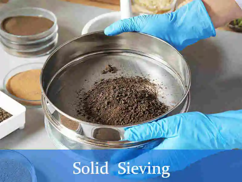 solid sieving