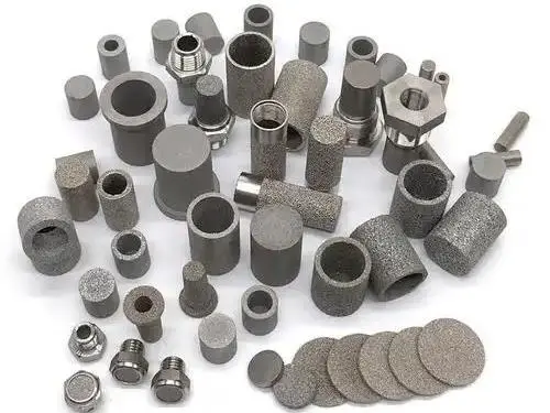 Custom sintered powder metal filters