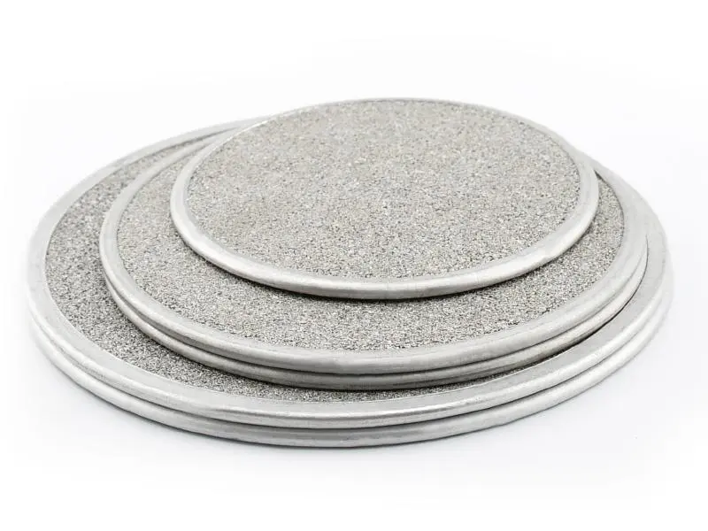 Sintered metal fiber felt fliter discs